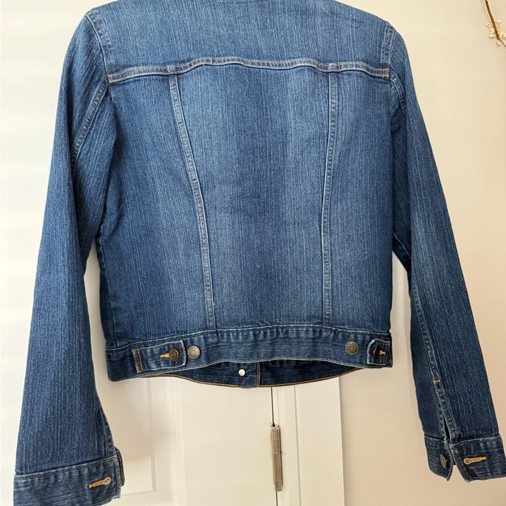 Banana Republic Blue Jean Jacket Classic Denim Style - Picture 2 of 4